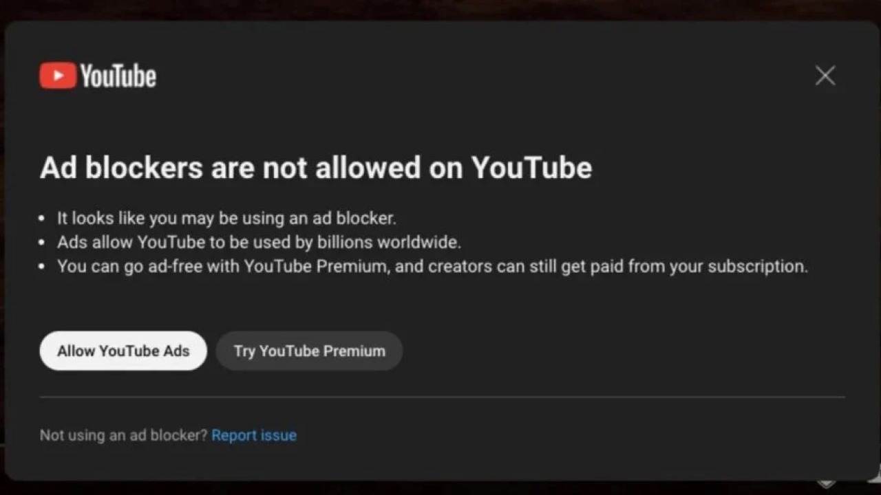 YouTube блокує перегляд відео з блокувальники реклами Youtube-блокує-перегляд-відео-з-блокувальники-реклами